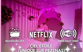 LOVE Room - Balnéo - Ciel Etoilé - Free Wifi - Netflix - Hyper Centre
